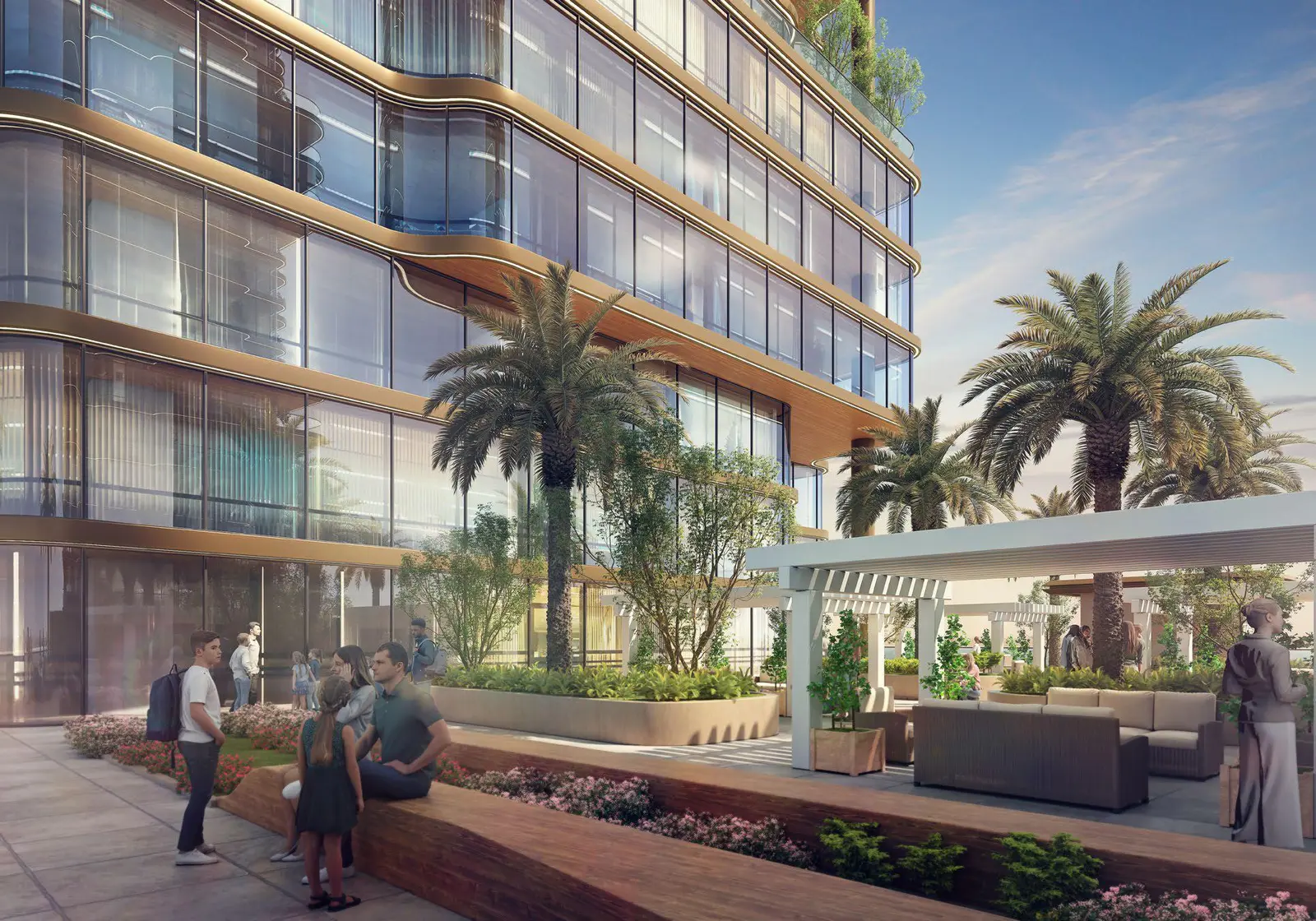 Radiant Atrium daytime exterior view on Al Reem Island Abu Dhabi real estate project.jpg
