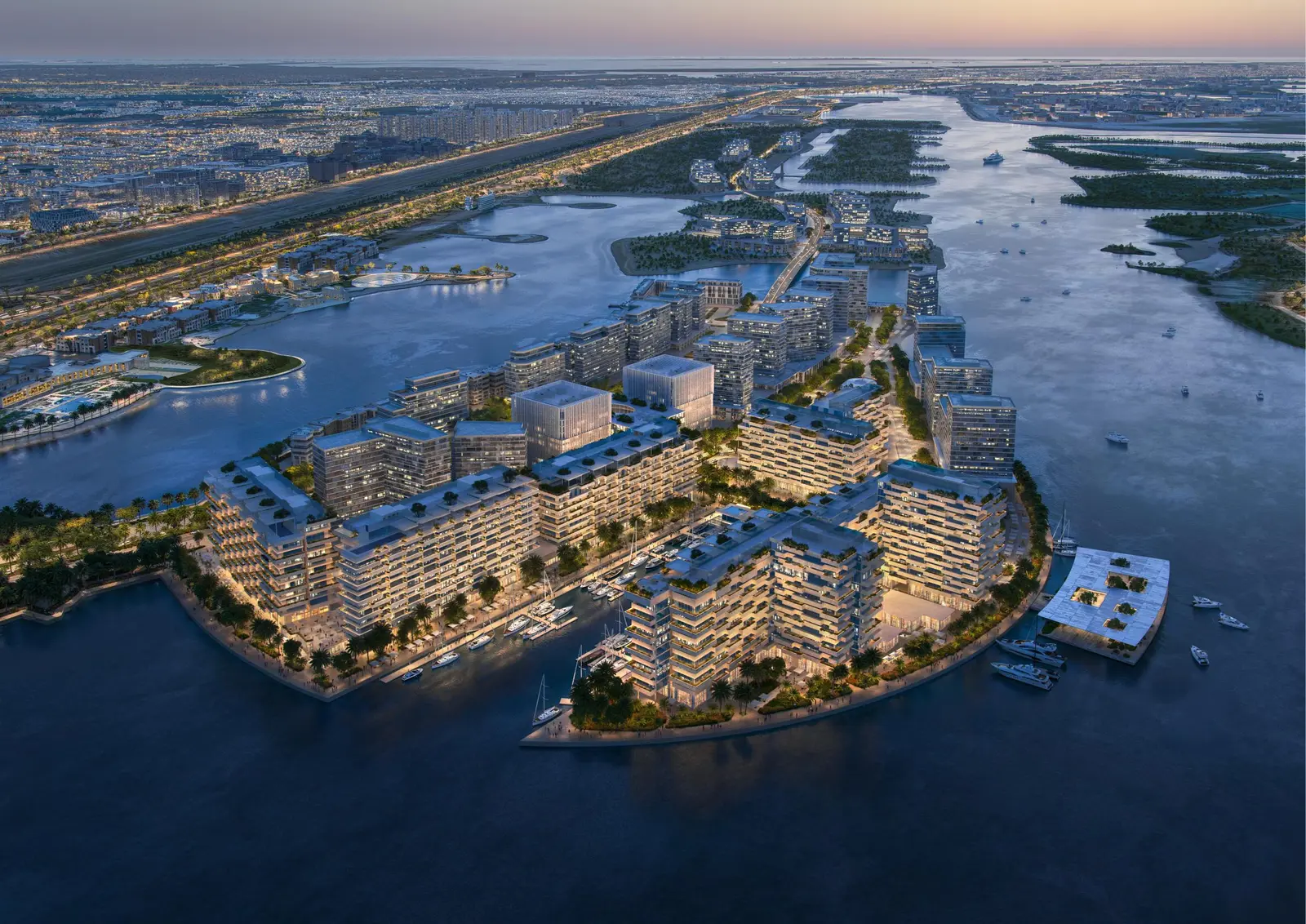 Street-level exterior of Juman 3 Luluat Al Raha highlighting contemporary community layout and premium development standards..jpg