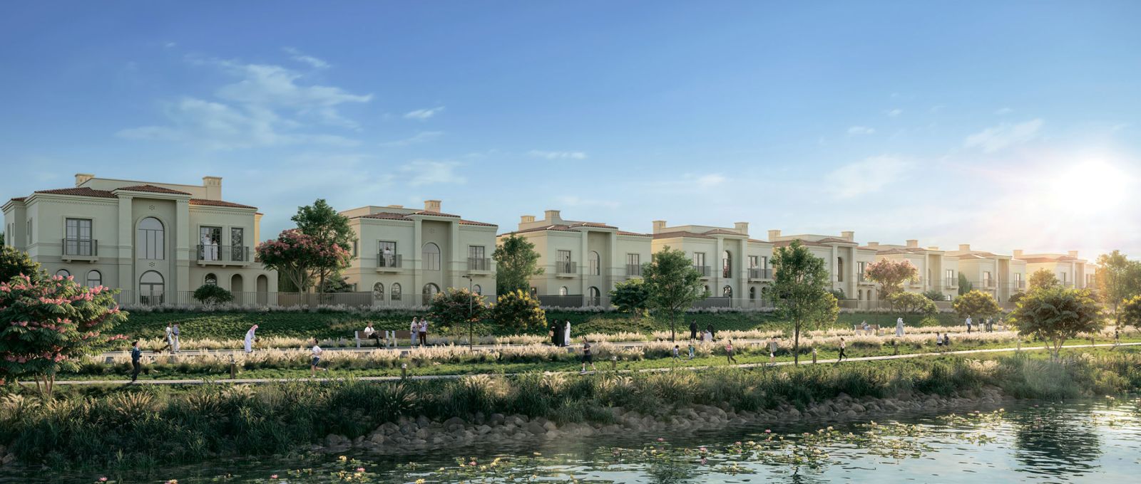 Bloom Living Almeria elegant villas surrounded by landscaped greenery and open spaces